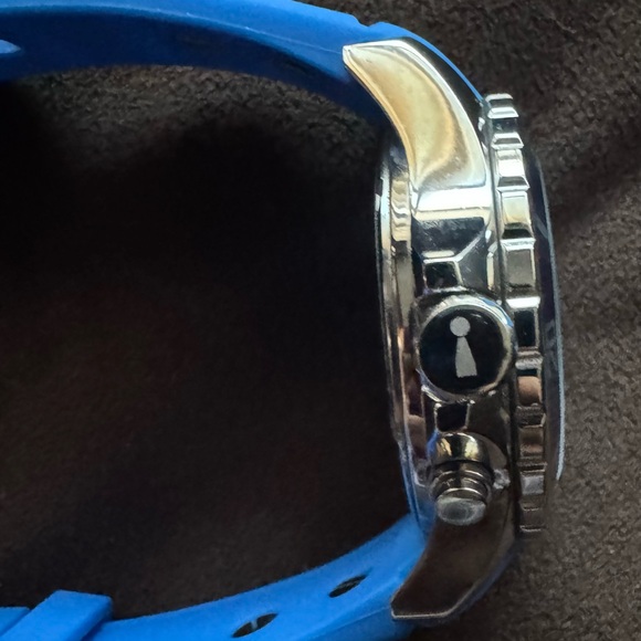 Kyboe! Turquoise Blue 40mm Quartz New - Picture 3 of 11